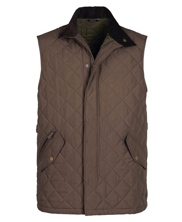 Barbour Shoveler Gilet Olivengrøn | BABO87531