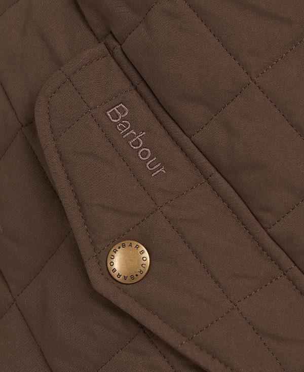 Barbour Shoveler Quilted Jacket Mørkeolivengrøn | BABO87301