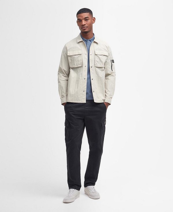 Barbour Shutter Overshirt Mørkeblå | BABO87981