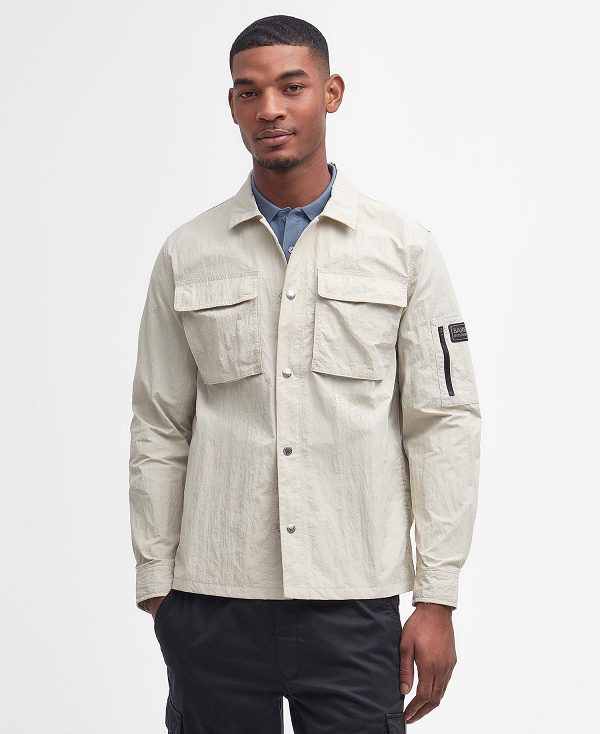 Barbour Shutter Overshirt Mørkeblå | BABO87981