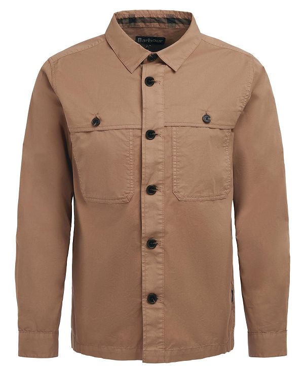 Barbour Sidlaw Overshirt Brune | BABO87611