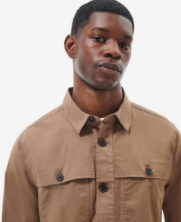 Barbour Sidlaw Overshirt Brune | BABO87611