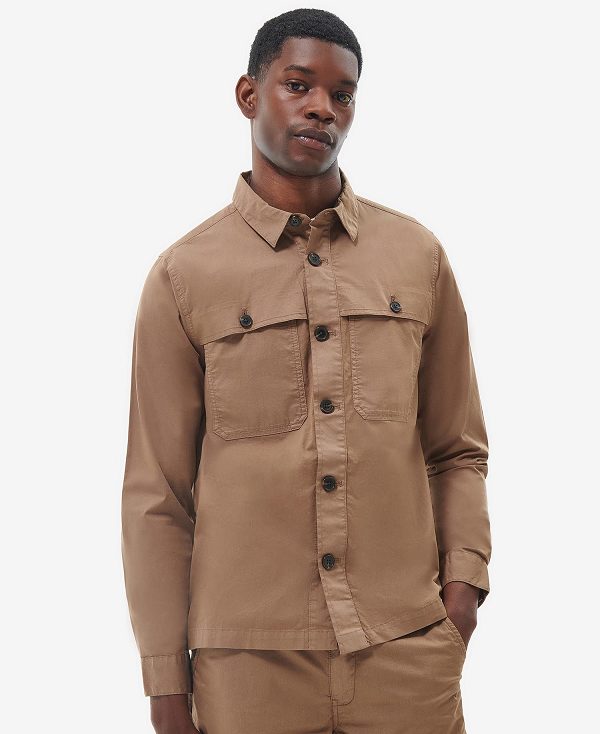 Barbour Sidlaw Overshirt Brune | BABO87611