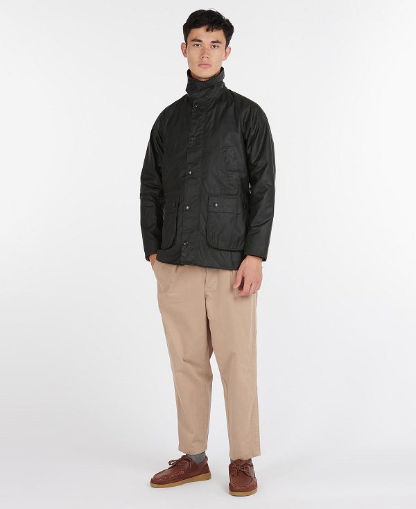 Barbour Sl Bedale Waxed Cotton Jacket Sort | BABO87168