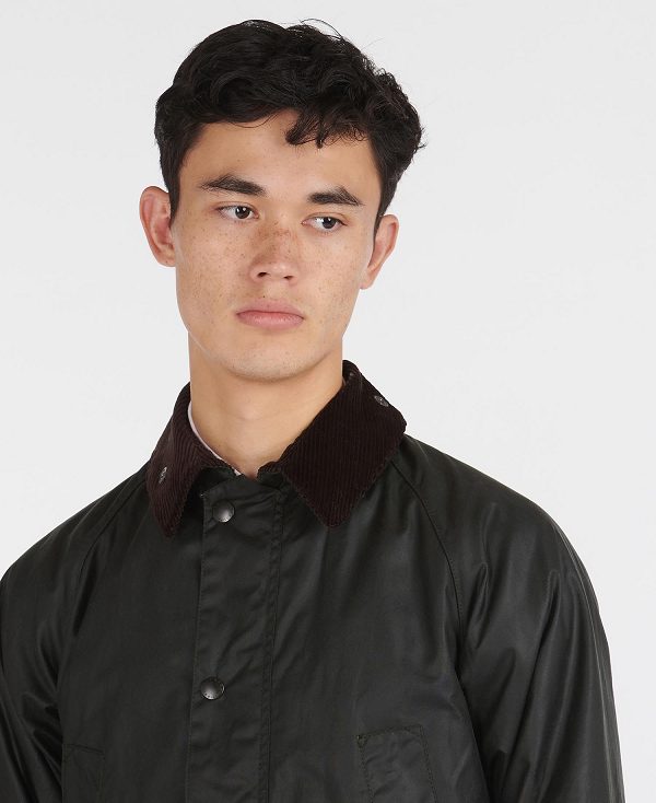 Barbour Sl Bedale Waxed Cotton Jacket Sort | BABO87168