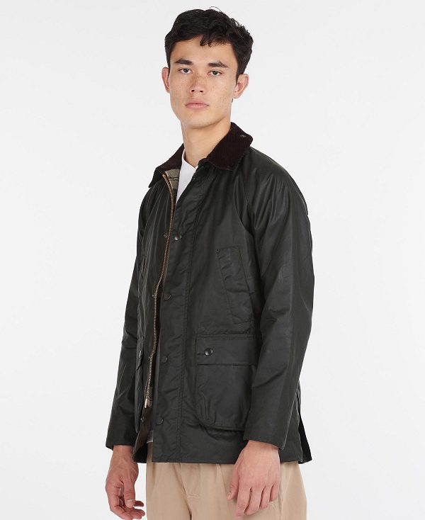 Barbour Sl Bedale Waxed Cotton Jacket Sort | BABO87168