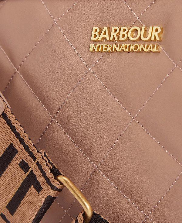 Barbour Sloane Quilted Crossbody Bag Brune | BABO89966