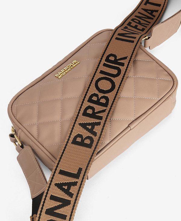 Barbour Sloane Quilted Crossbody Bag Brune | BABO89966