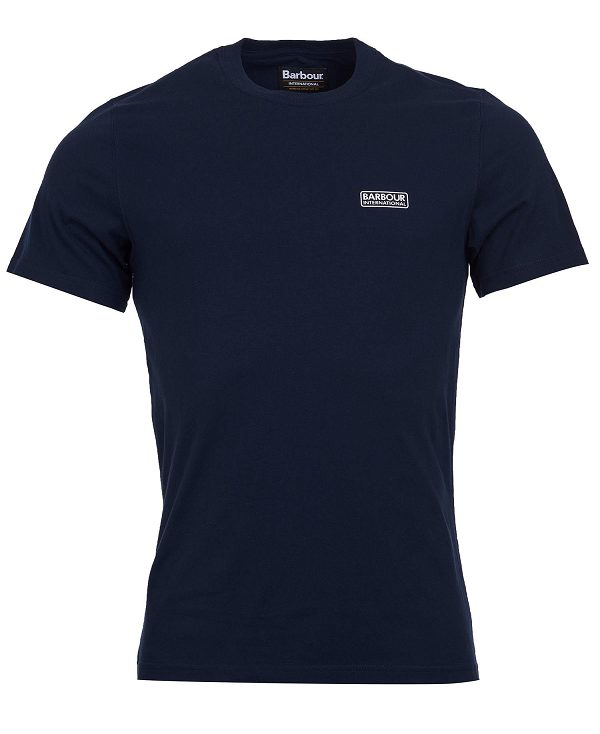 Barbour Small Logo T-shirt Bordeaux | BABO88283