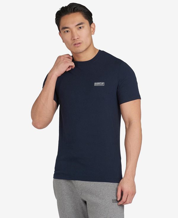 Barbour Small Logo T-shirt Bordeaux | BABO88283