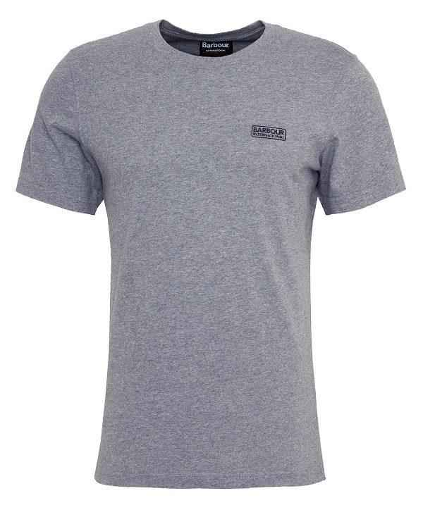 Barbour Small Logo T-shirt Grå | BABO88281