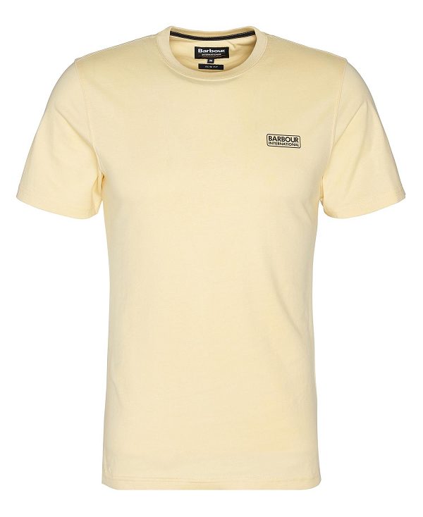 Barbour Small Logo T-shirt Hvide | BABO88326