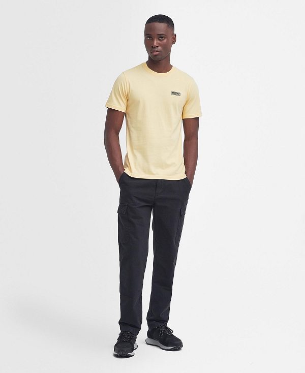 Barbour Small Logo T-shirt Hvide | BABO88326