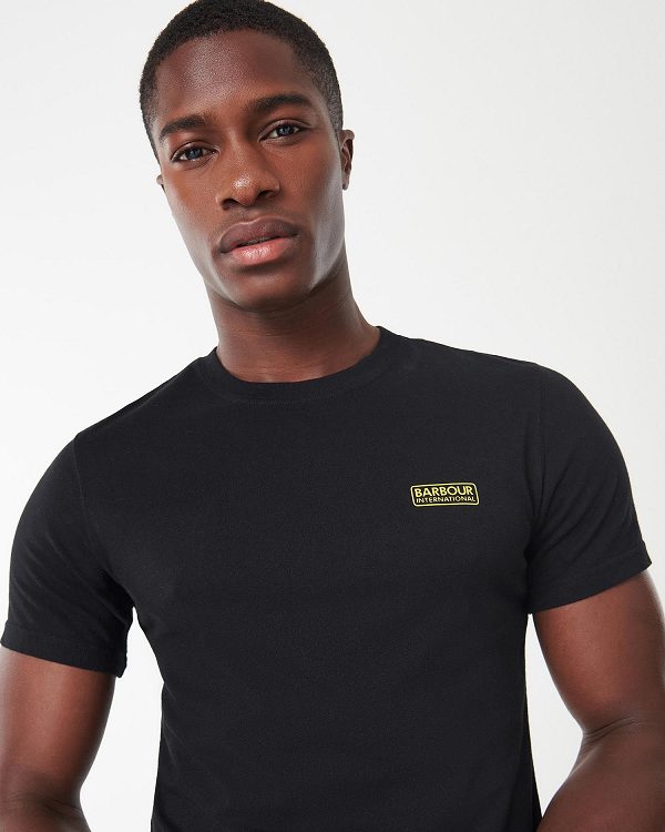 Barbour Small Logo T-shirt Sennep | BABO88277