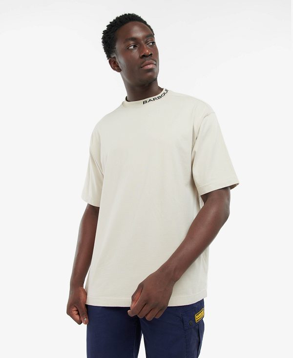 Barbour Smith Oversized T-shirt Hvide | BABO88259