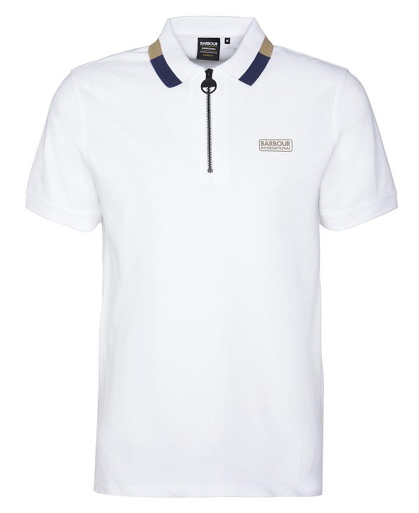 Barbour Smith Short-sleeved Polo Shirt Hvide | BABO88183