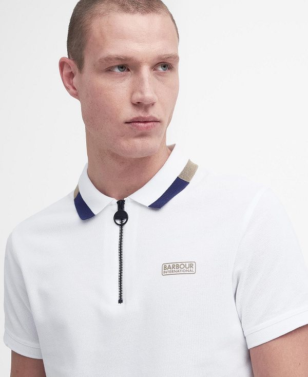 Barbour Smith Short-sleeved Polo Shirt Hvide | BABO88183