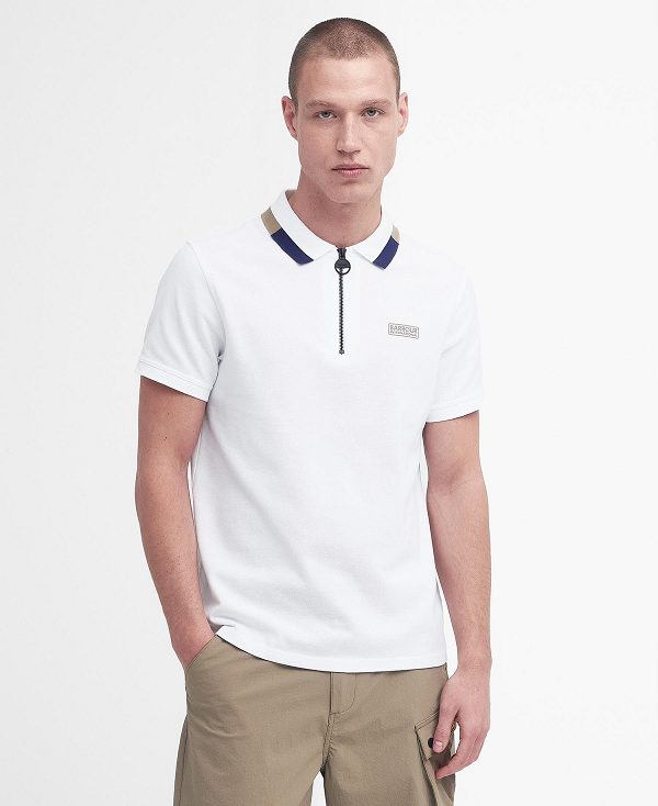 Barbour Smith Short-sleeved Polo Shirt Hvide | BABO88183