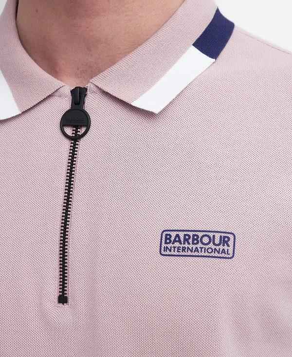 Barbour Smith Short-sleeved Polo Shirt Lyserød | BABO88186