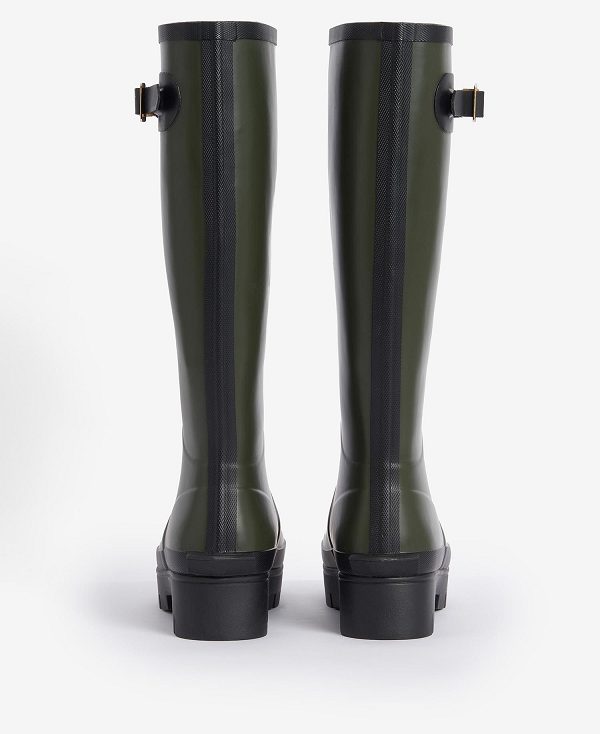 Barbour Snowdon Wellingtons Olivengrøn | BABO89936