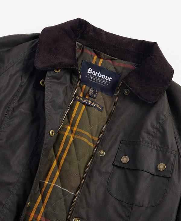 Barbour Solway Waxed Jacket Mørkeblå | BABO89240