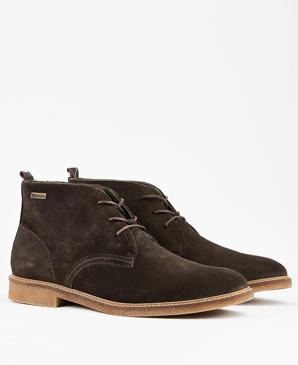 Barbour Sonoran Desert Boots Chokolade | BABO88841