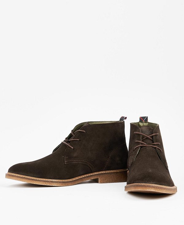 Barbour Sonoran Desert Boots Chokolade | BABO88841