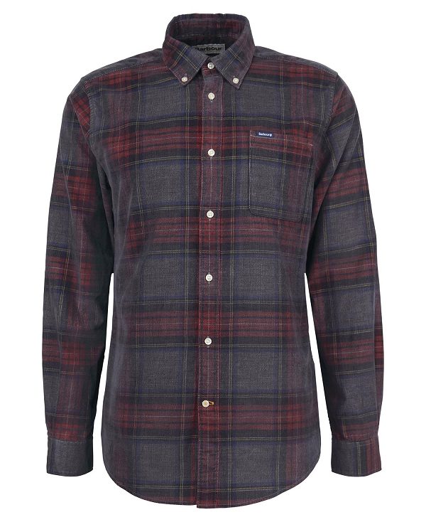 Barbour Southfield Tailored Shirt Grå | BABO87804