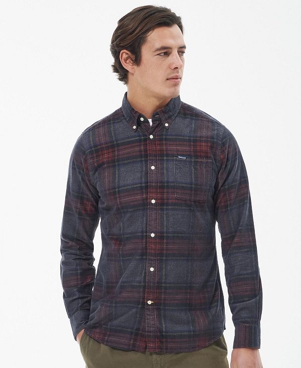 Barbour Southfield Tailored Shirt Grå | BABO87804