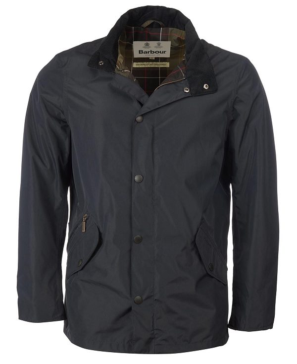 Barbour Spoonbill Waterproof Jacket Mørkeblå | BABO87402