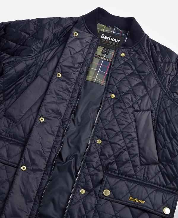 Barbour Sport Beadnell Quilted Jacket Sort | BABO89340