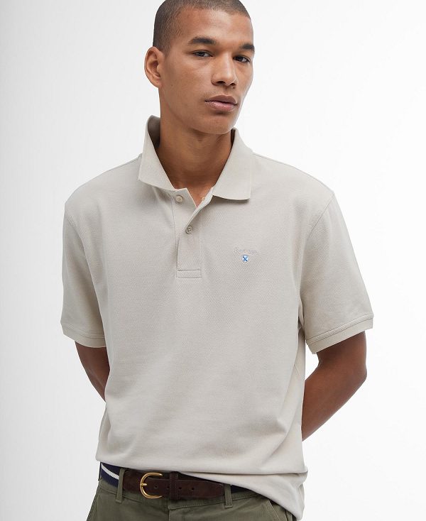 Barbour Sports Polo Shirt Blå | BABO88141