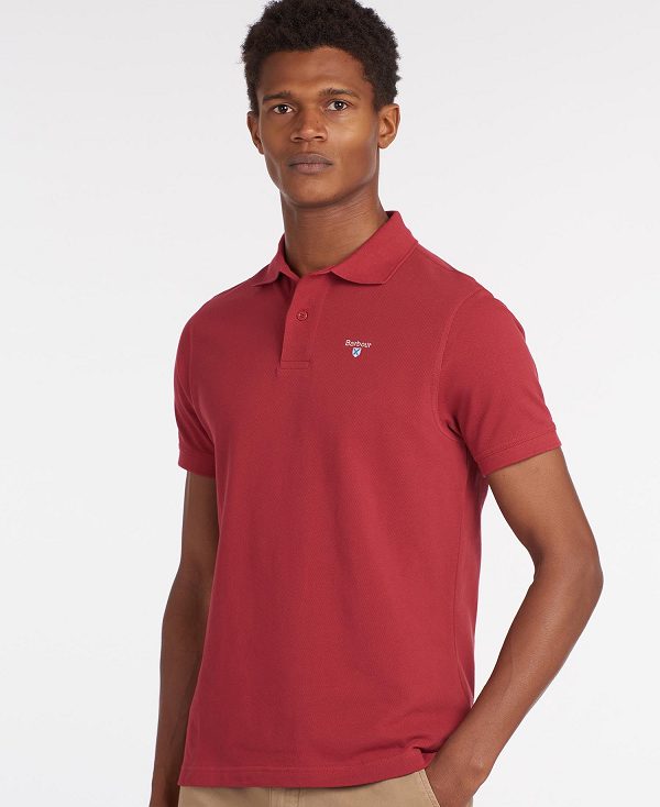 Barbour Sports Polo Shirt Blå | BABO88144