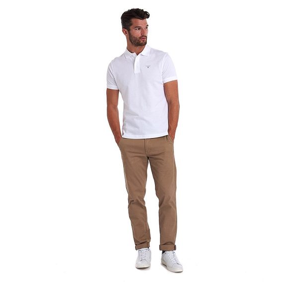 Barbour Sports Polo Shirt Blå | BABO88155