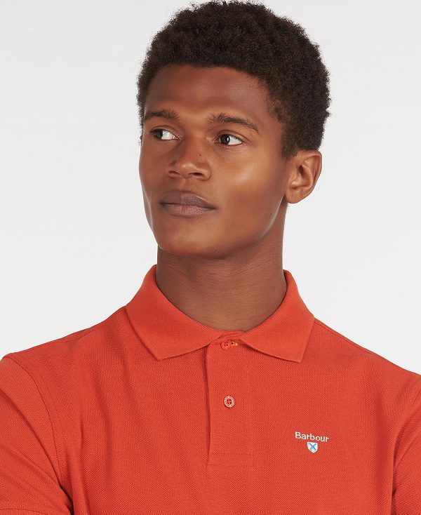 Barbour Sports Polo Shirt Blå | BABO88163