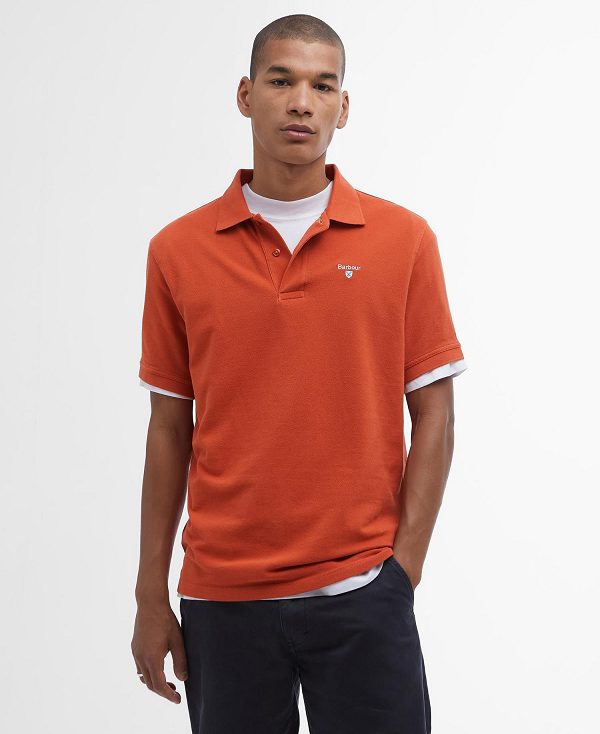 Barbour Sports Polo Shirt Blå | BABO88163