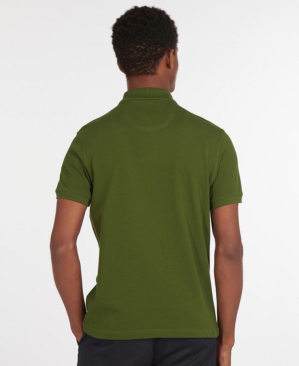 Barbour Sports Polo Shirt Blå | BABO88164