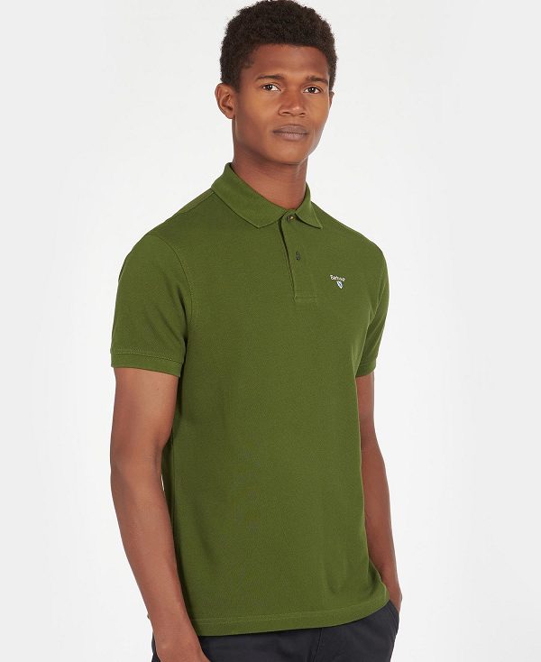 Barbour Sports Polo Shirt Blå | BABO88164