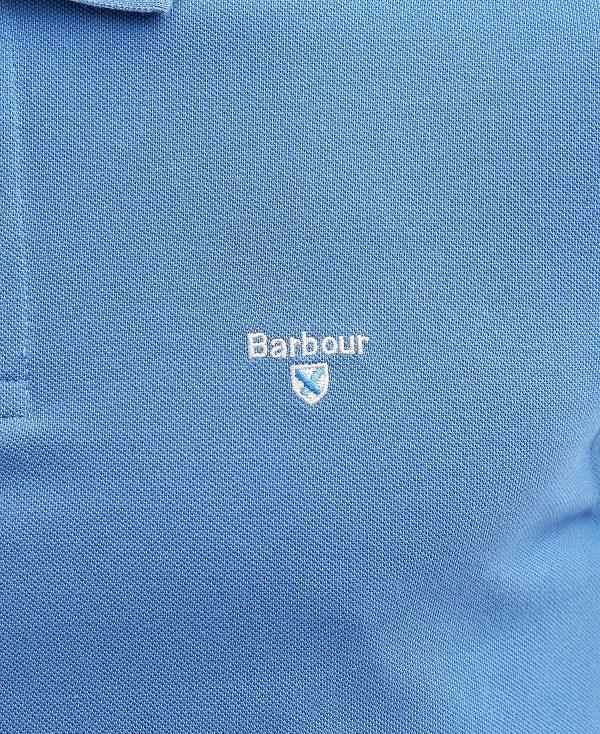 Barbour Sports Polo Shirt Blå | BABO88166