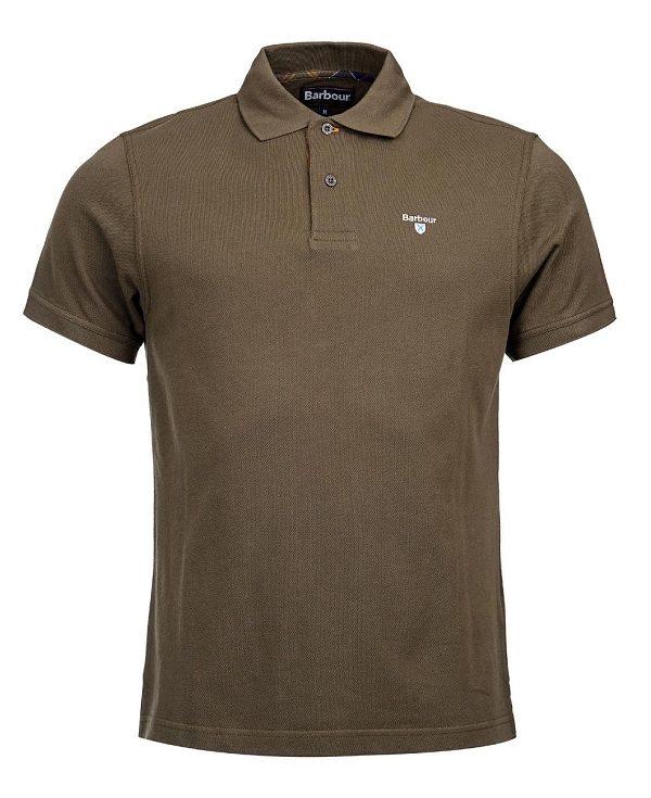 Barbour Sports Polo Shirt Blå | BABO88204