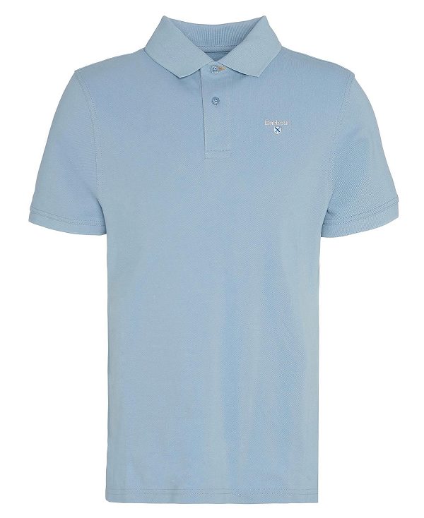 Barbour Sports Polo Shirt Blå | BABO88252