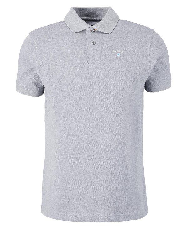 Barbour Sports Polo Shirt Grå | BABO88209