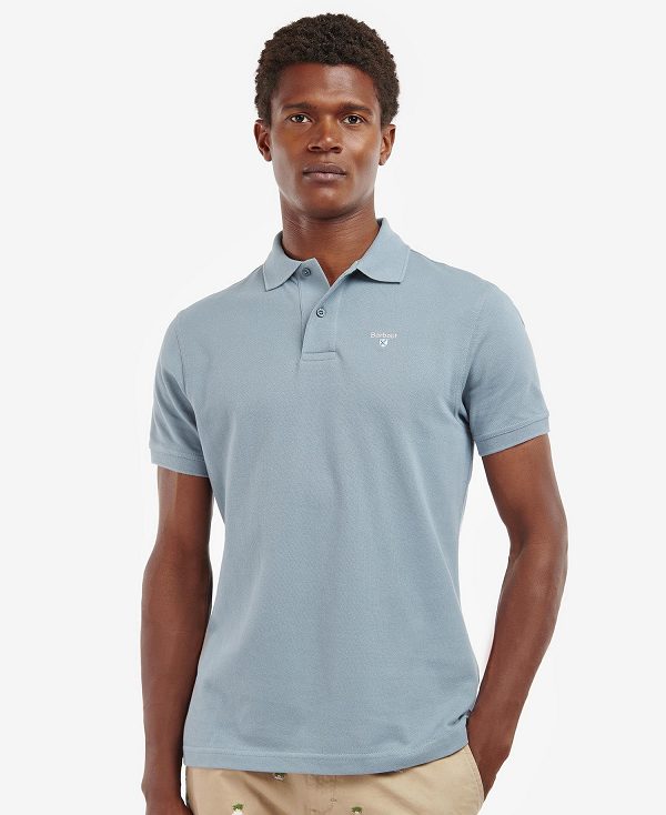 Barbour Sports Polo Shirt Hvide | BABO88157