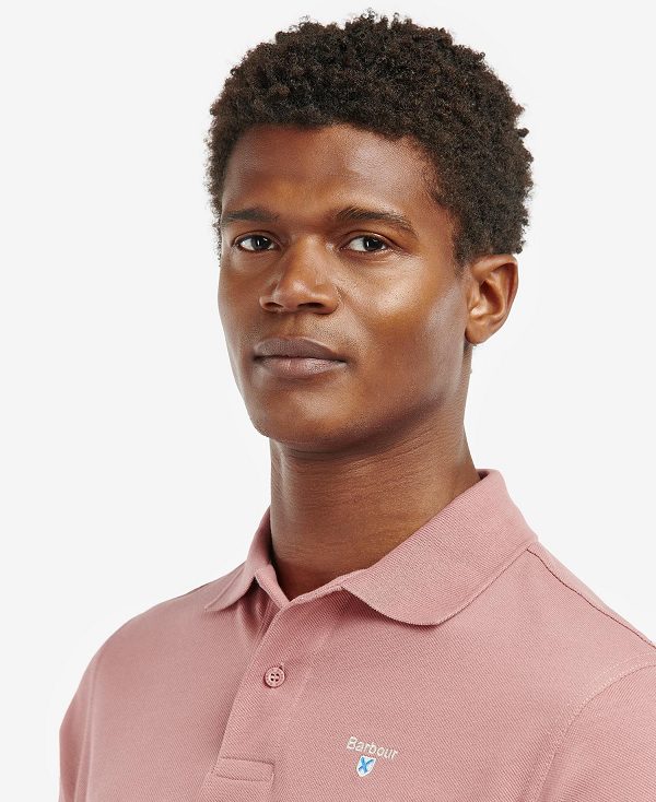 Barbour Sports Polo Shirt Hvide | BABO88116