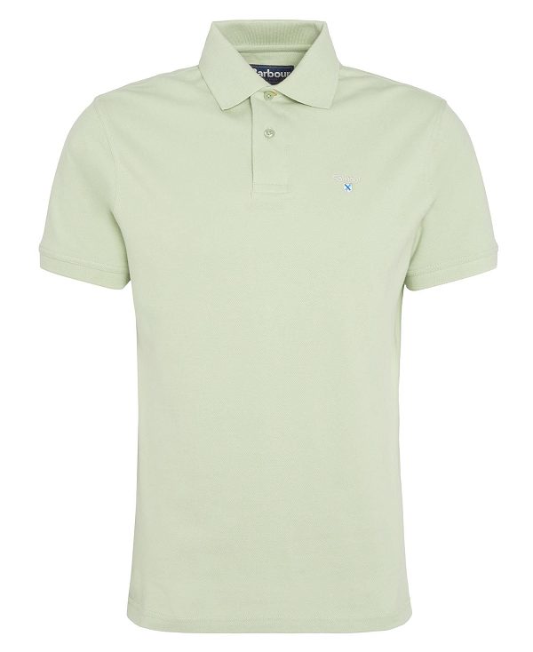 Barbour Sports Short-sleeved Polo Shirt Grøn | BABO88178