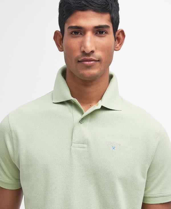 Barbour Sports Short-sleeved Polo Shirt Grøn | BABO88178