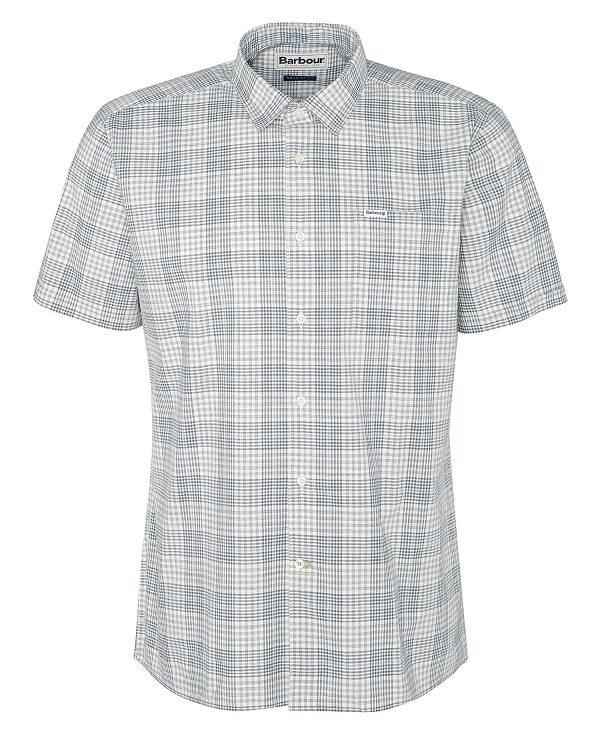 Barbour Springside Regular Short-sleeved Shirt Grå | BABO87776