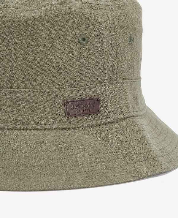 Barbour Stanhope Bucket Hat Olivengrøn | BABO88976