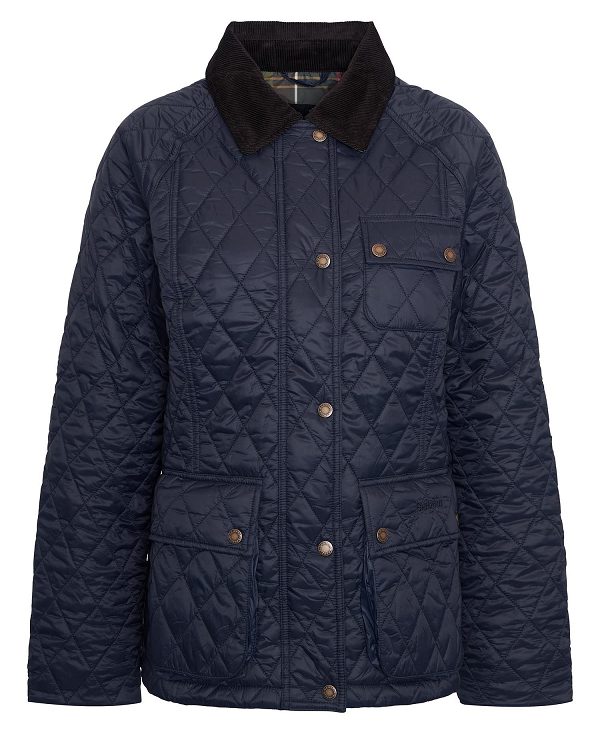 Barbour Starling Quilted Jacket Mørkeblå | BABO89339