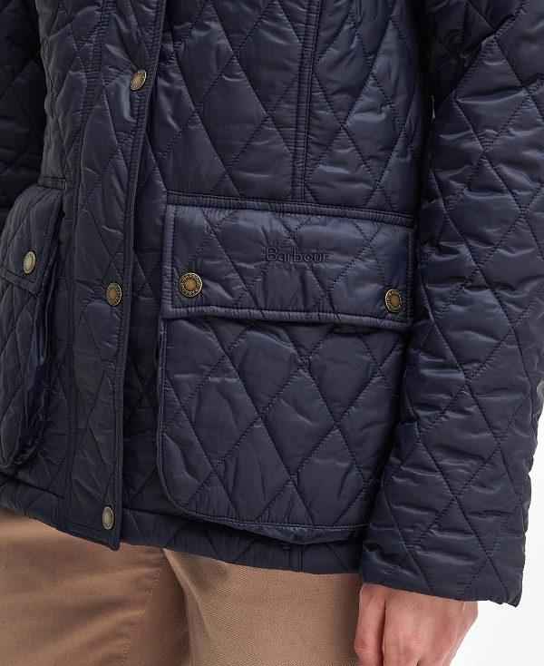 Barbour Starling Quilted Jacket Mørkeblå | BABO89339